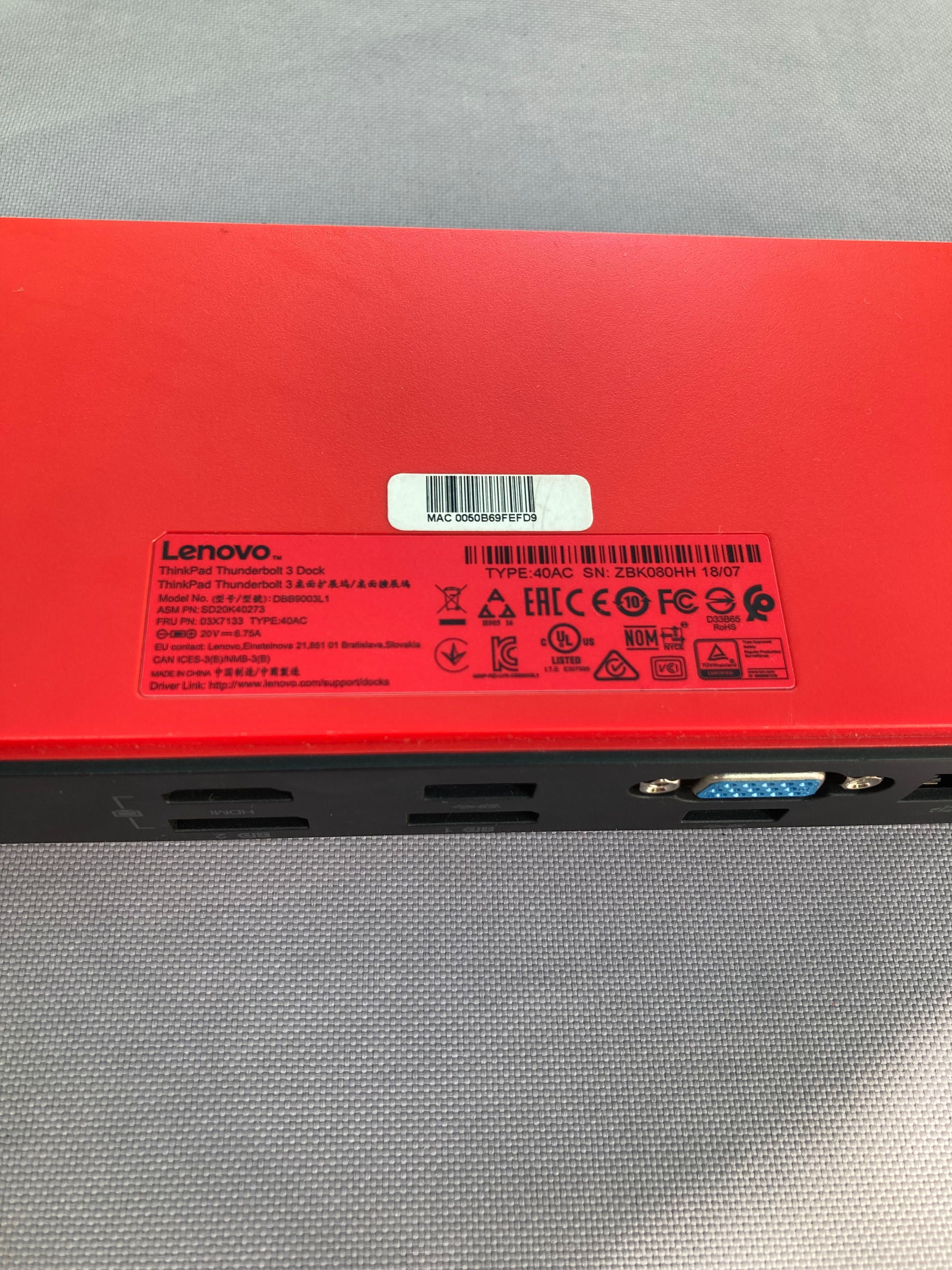 Lenovo ThinkPad thunderbolt