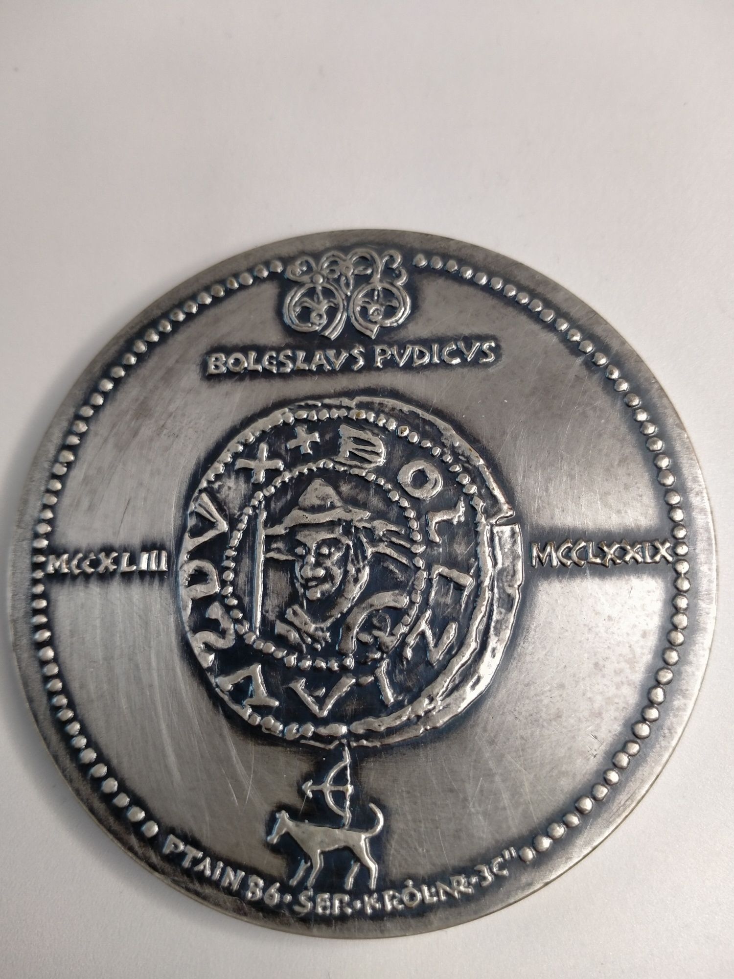 Medal Ptain seria królewska nr 3 c