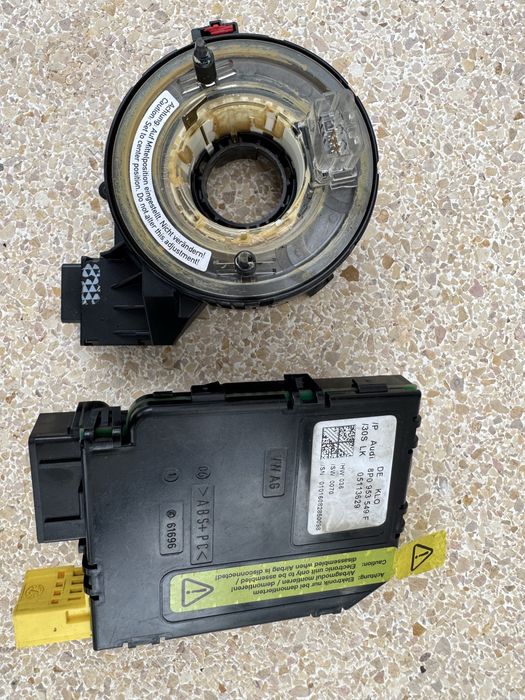 Sensor ângulo direção e anel direção audi a3 8p