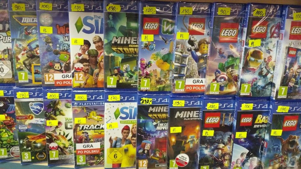 PS4 - zestaw gier