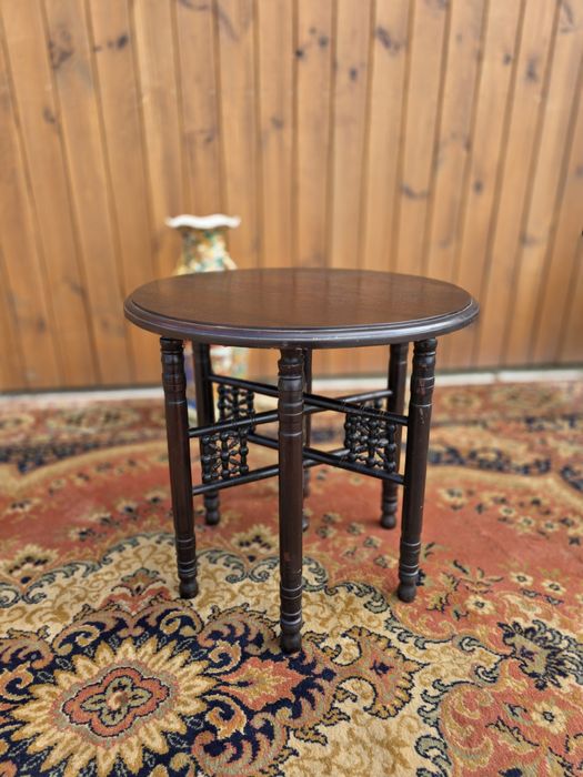 Stolik okrągły eklektyczny 55 cm #1632 Stylowy Węgrów