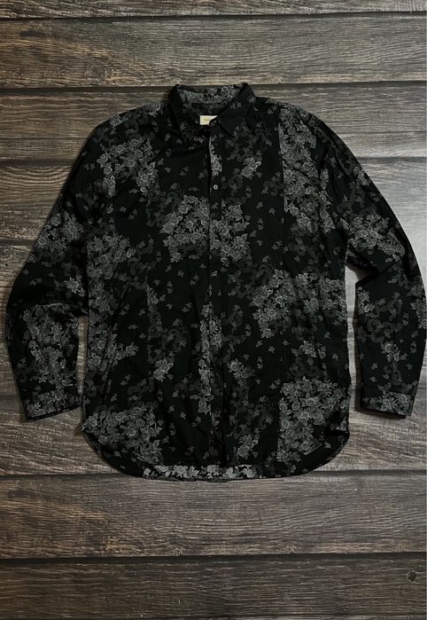 Diesel вінтажна чоловіча сорочка у квіти