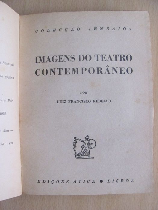 Imagens do Teatro Contemporâneo por Luiz Francisco Rebello