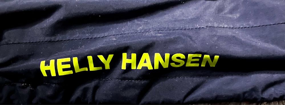 Kurtka dla Chłopca Czarna,Pomarańczowa, Wiatrówka «Helly Hansen» / 140