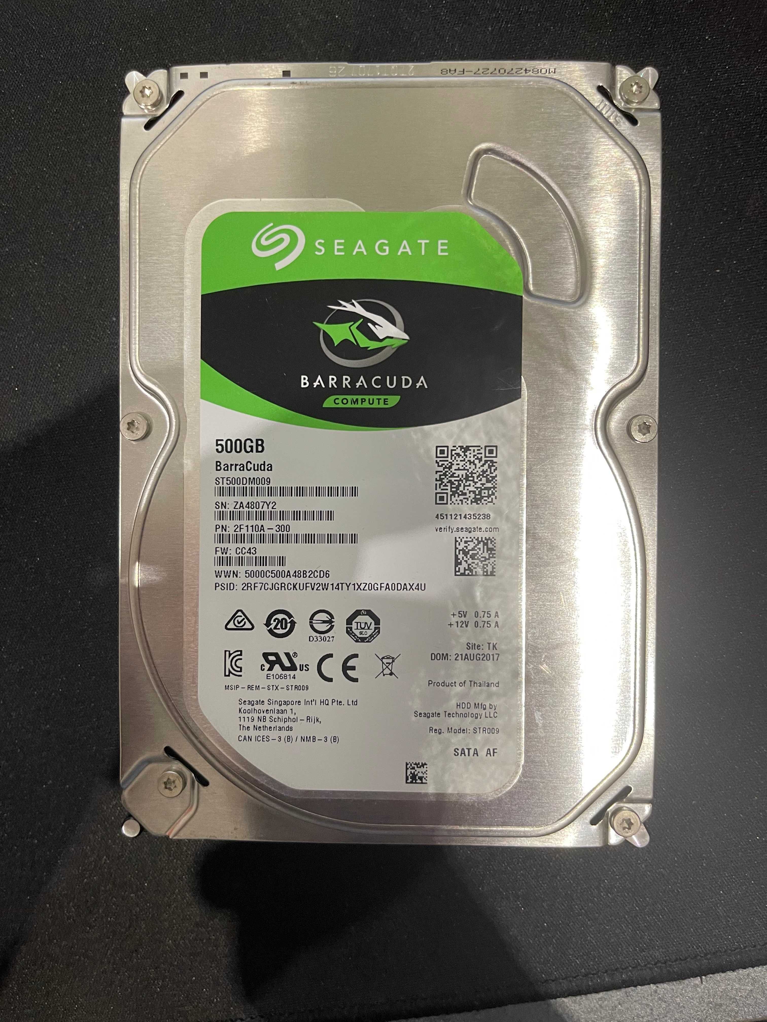 HDD Seagate Barracuda ST500DM009 500GB NEW