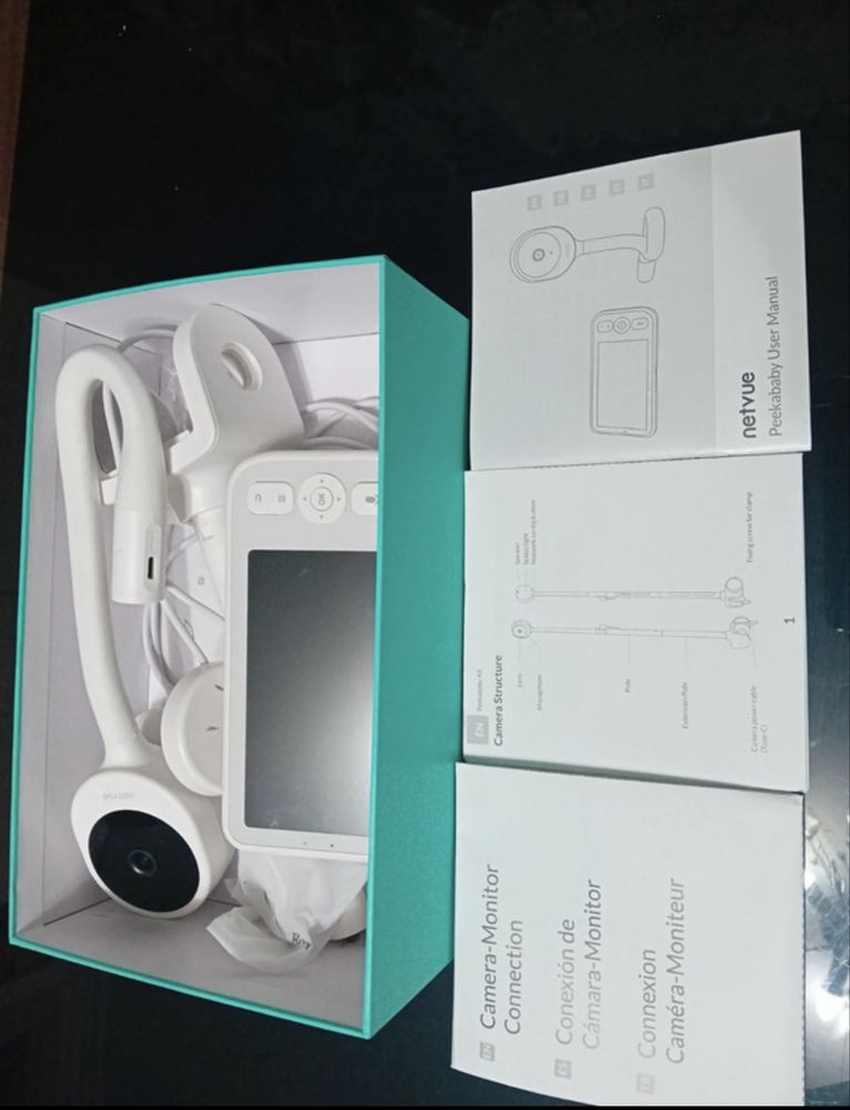 Niania elektroniczna netvue baby, monitor niemowląt, czujnik ruchu