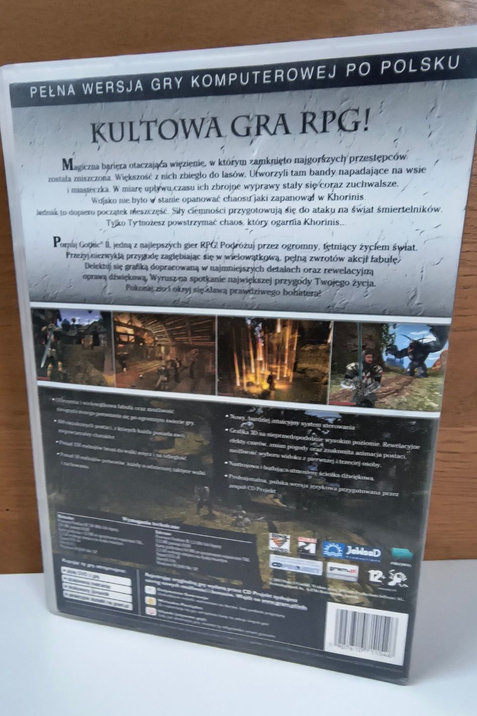 Gra PC Gothic 2 wraz z dodatkiem
