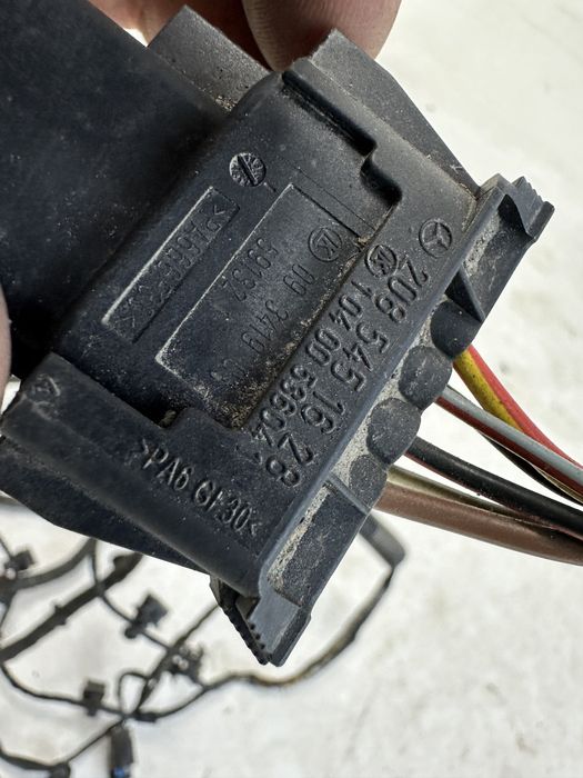 Mercedes Sprinter W906 wiązka instalacja zderzak tył radar PDC lift