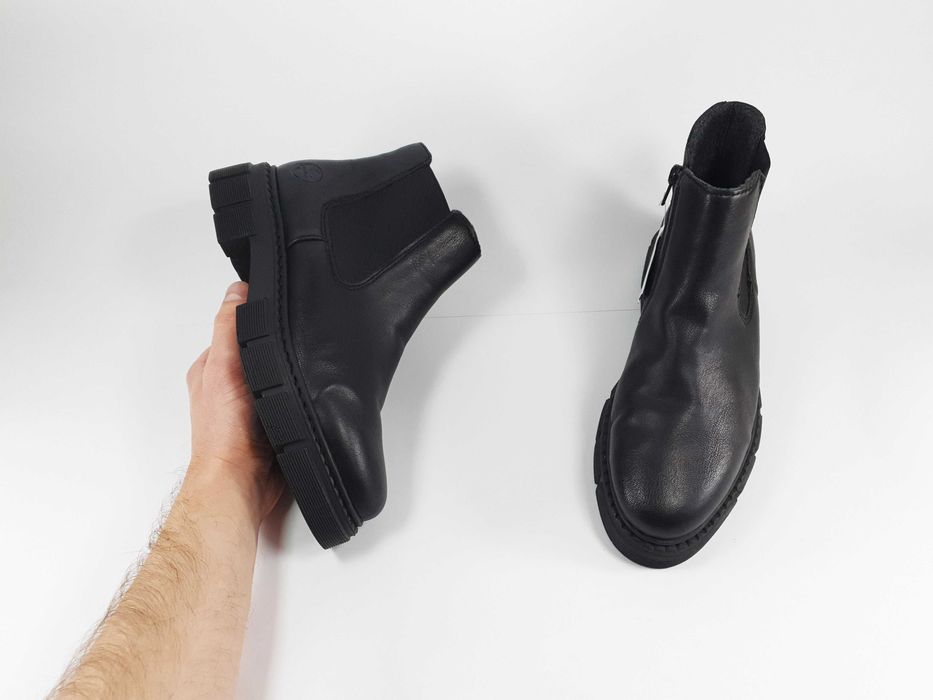 Женские ботинки Rieker 38 24.5 см 8 US черные