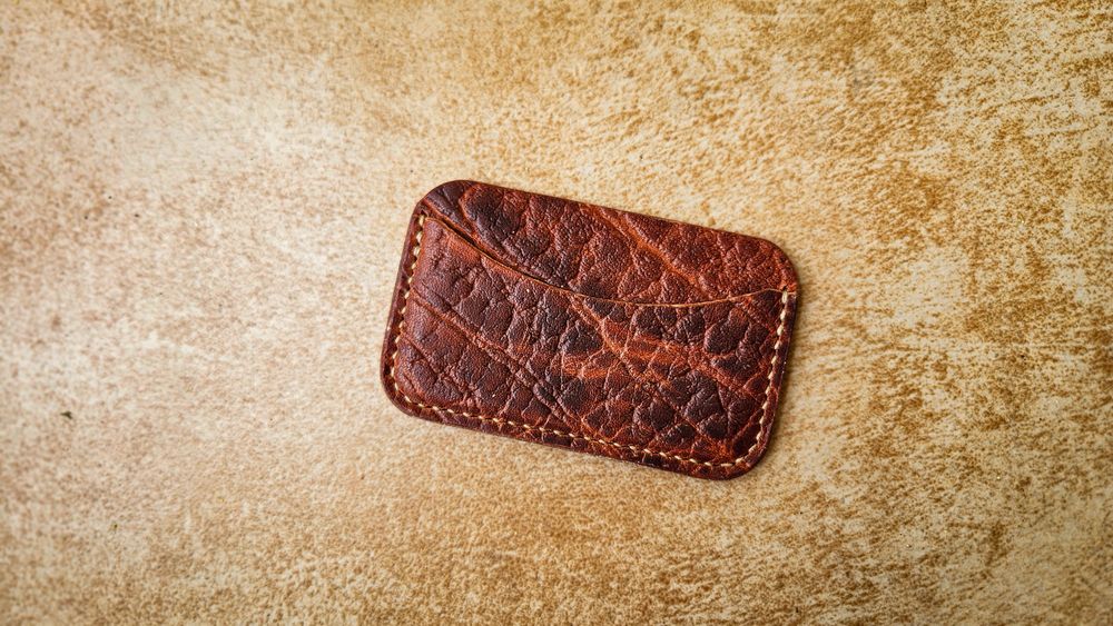 Borubar Skóroszyj - cardholder / mini portfel z wyjątkowej skóry