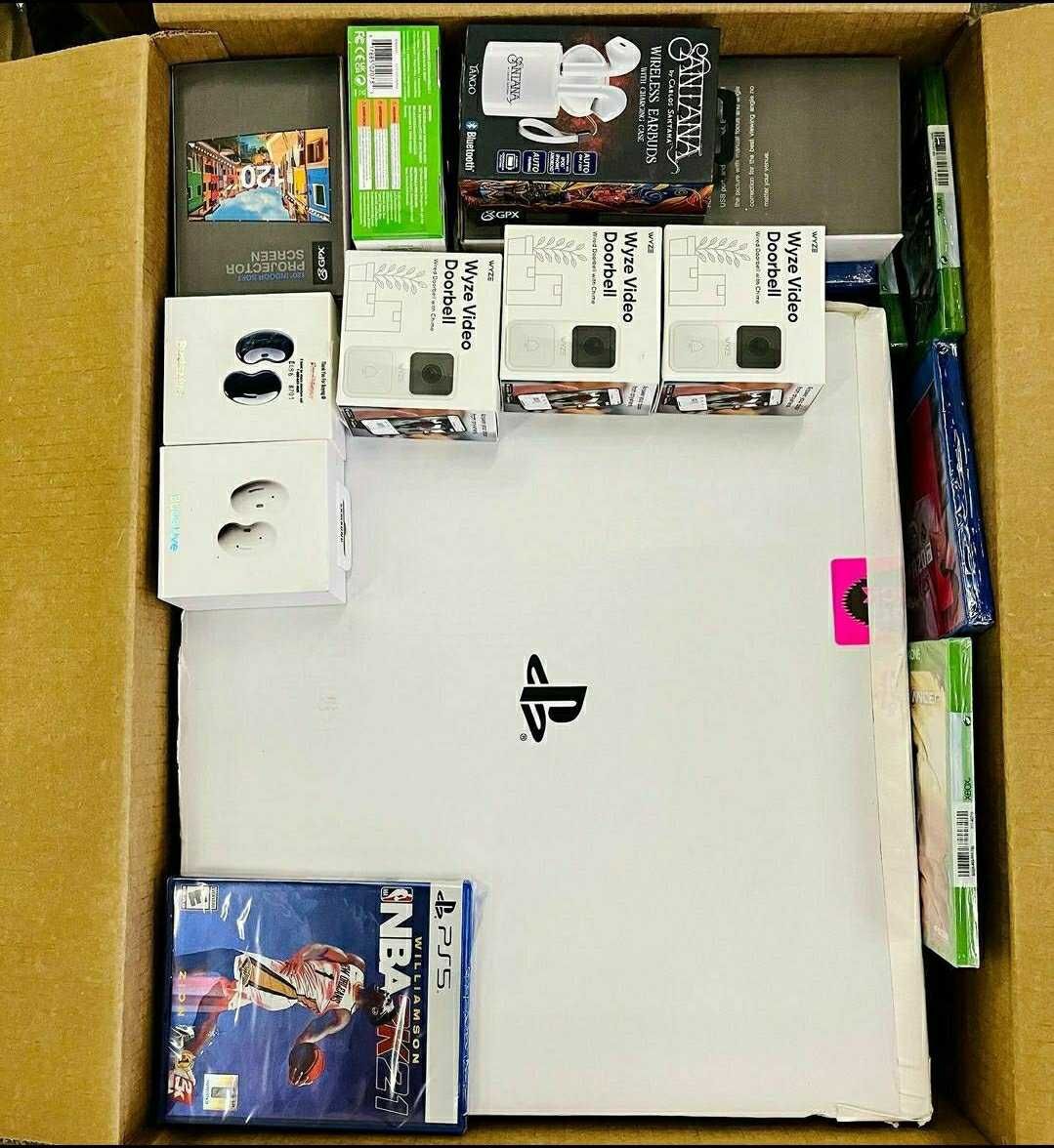 Palety Mix Amazon Europa Tematyczne Elektronika AGD Duży Wybór Klasa A