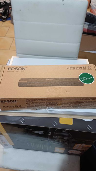 Epson WorkForce ES-50 A4 Przenośny skaner dokumentów.