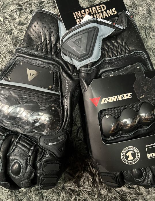 Luvas Dainese 4 Stroke Pretas NOVAS
