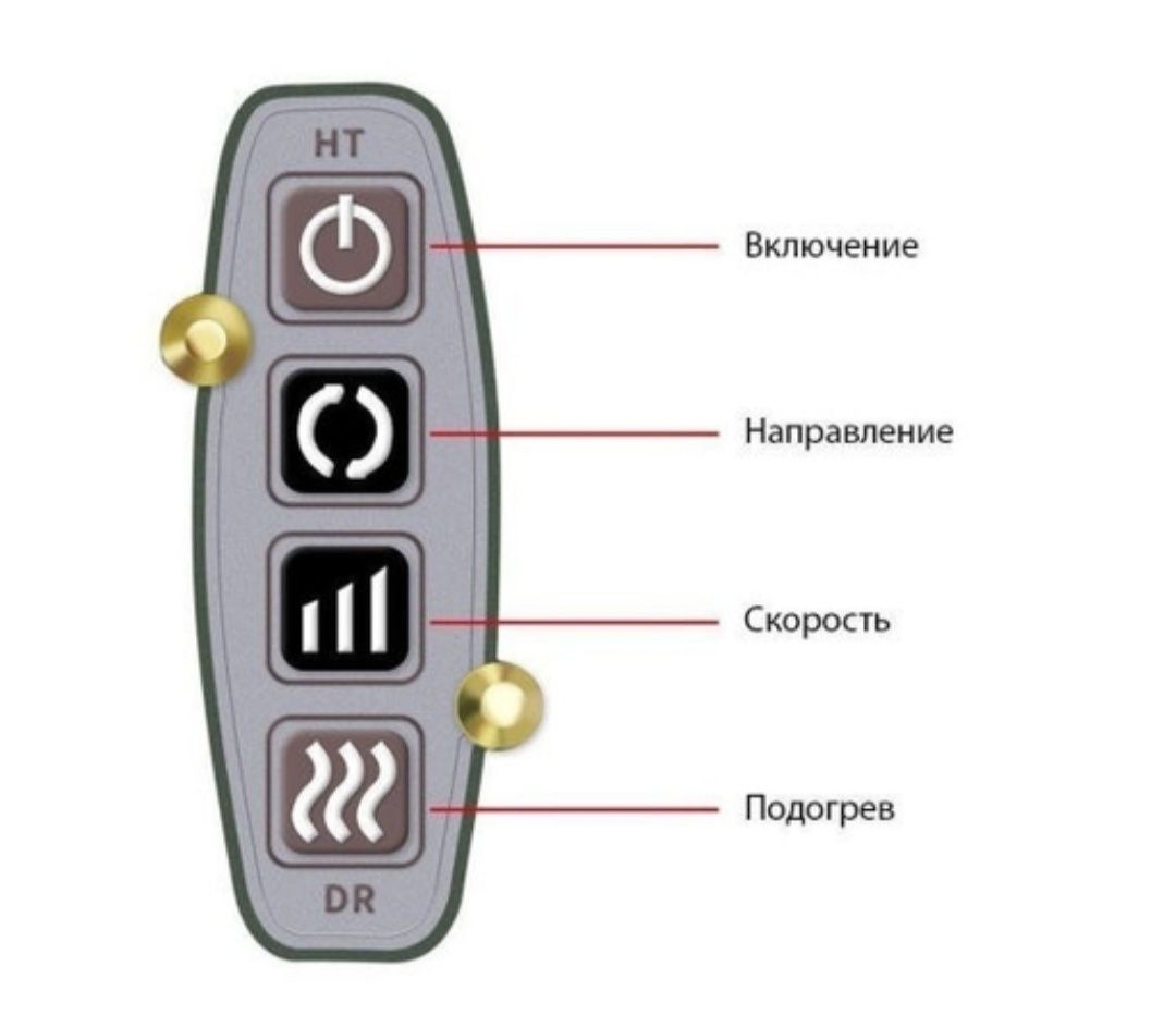 Массажер роликовый для спины и шеи с инфракрасным прогревом