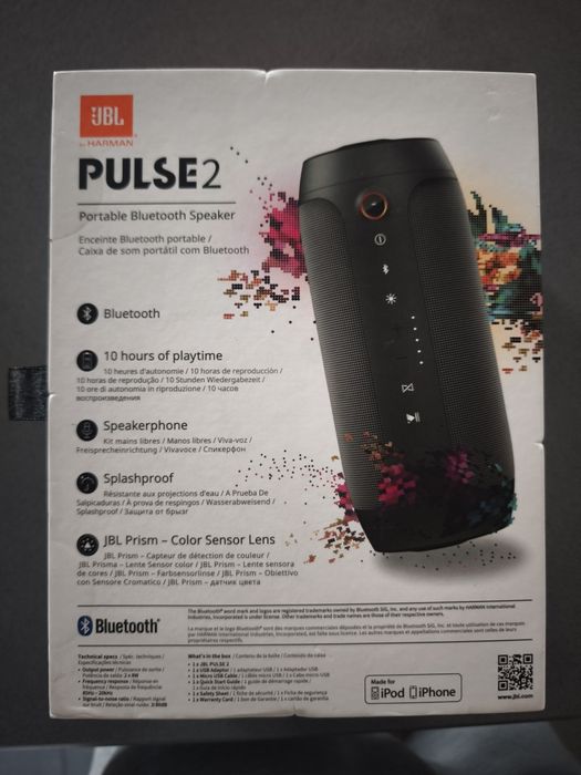 Coluna JBL Pulse 2 bluetooth