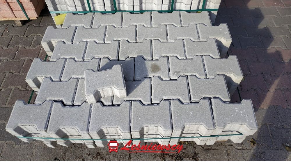 Kostka brukowa ZPB Kaczmarek- Domino/Behaton/Tetka/Kość-6cm Polbruk