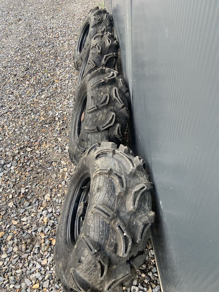 Koła felgi ITP 4x110 grizzly kvf 750 linhai maxxis zilla opony nowe