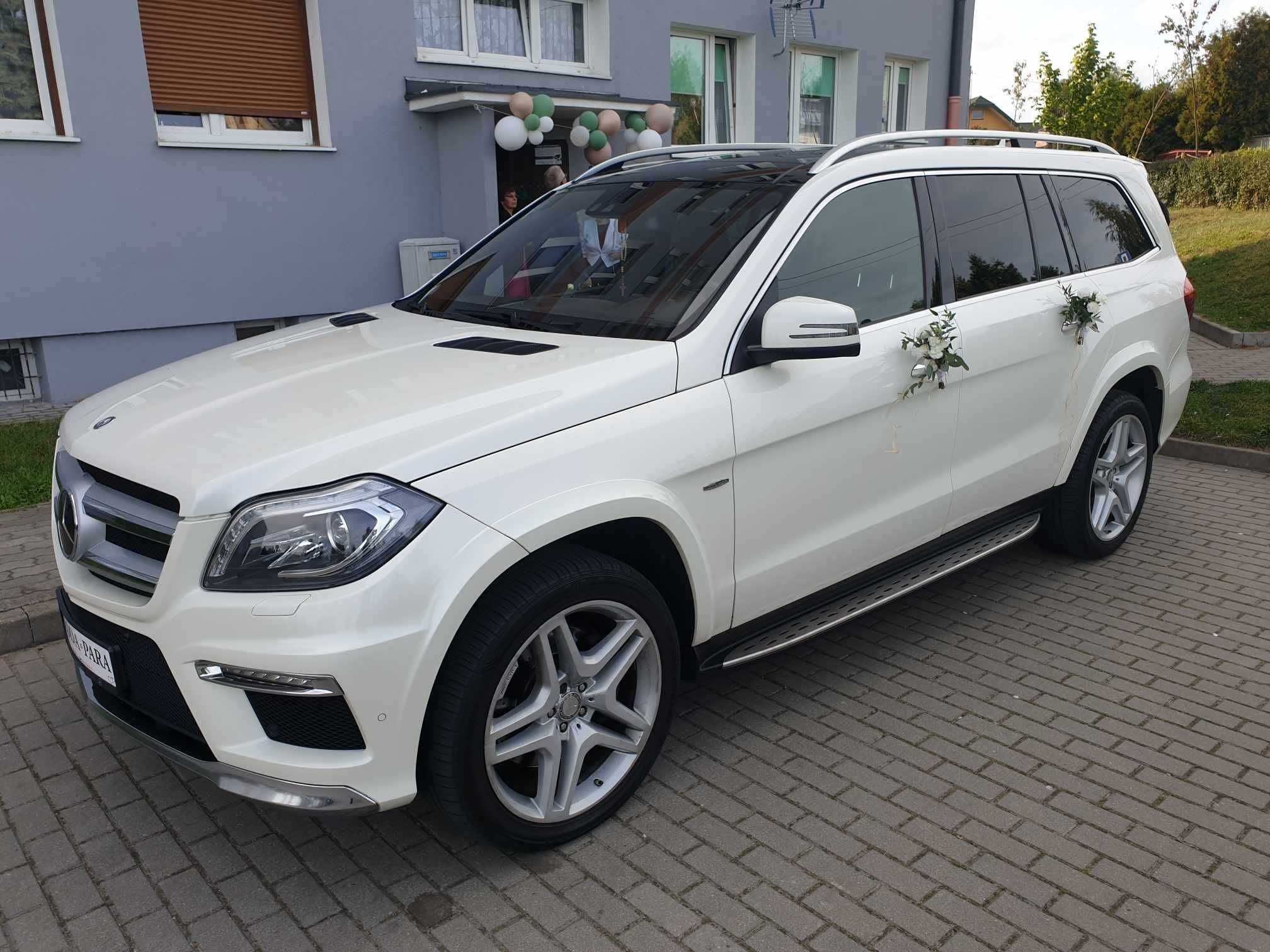 Samochód auto do ślubu Mercedes GL