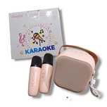 Zestaw karaoke Jeefu – 2 mikrofony bezprzewodowe + głośnik Bluetooth