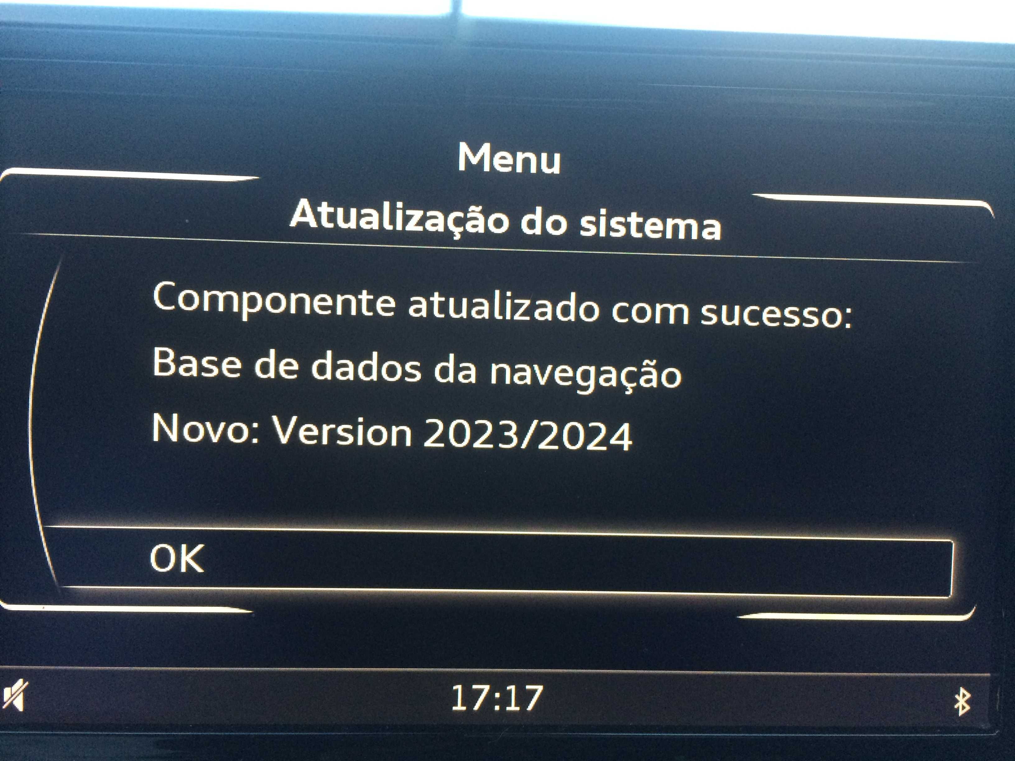 Cartão AUDI Software Mapas GPS NAV MMI MIB2 High MHI2 MHI2Q v2024