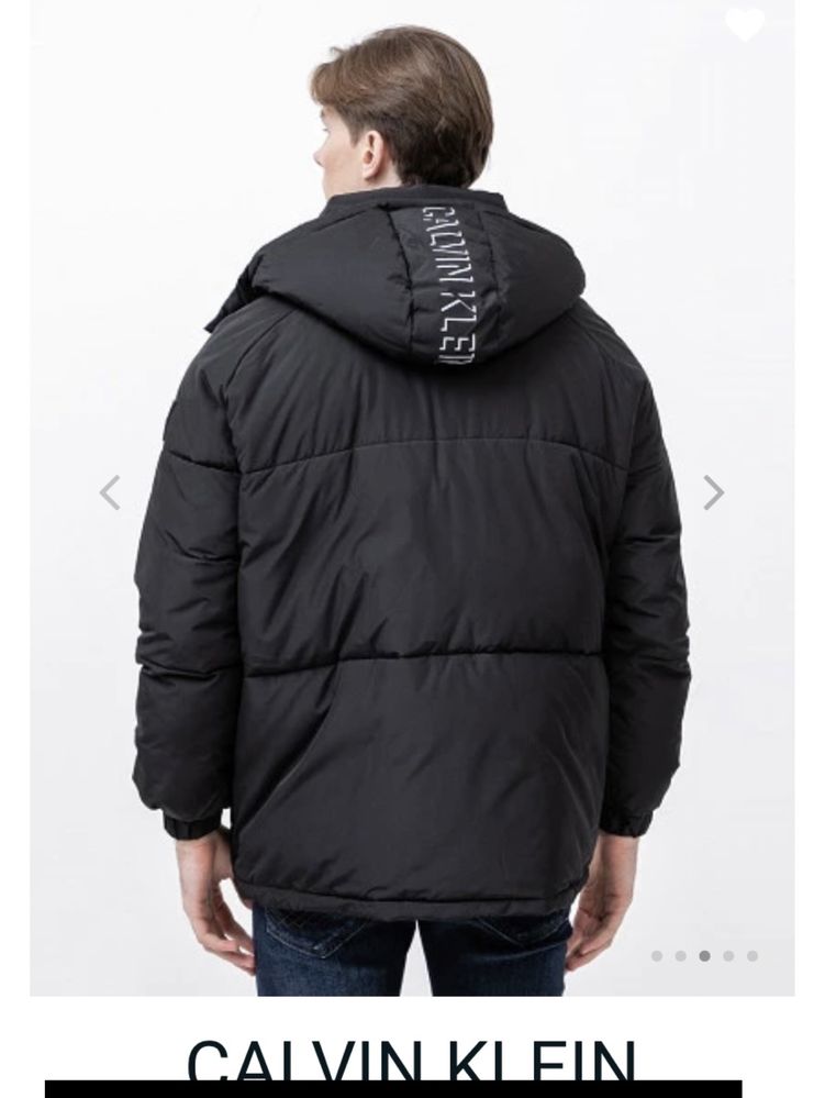Продам зимнюю куртку, пуховик Calvin Klein, L/XL