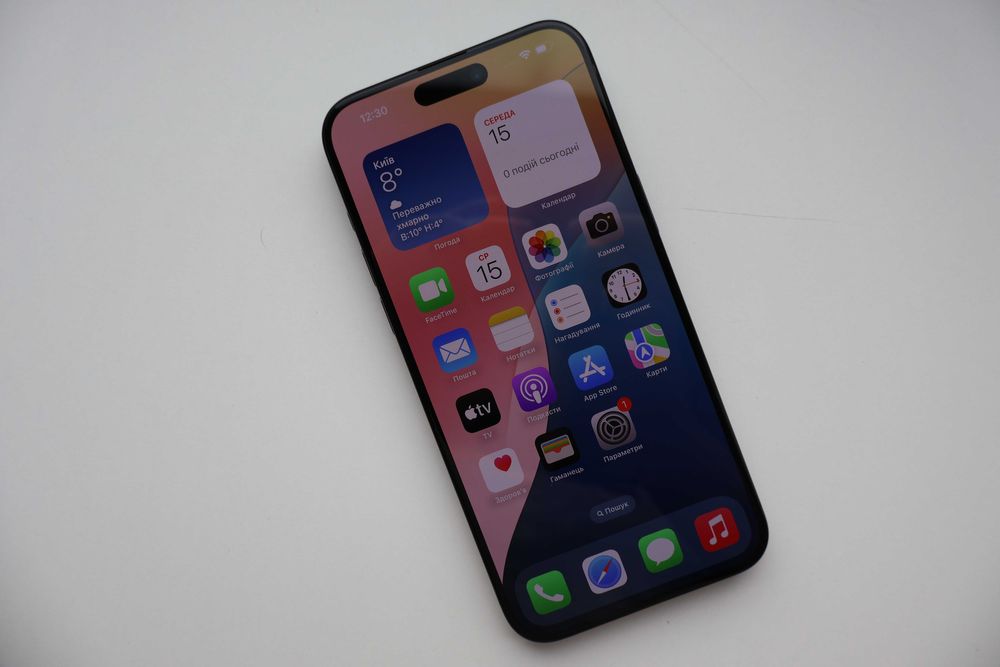 Apple Iphone 15 Pro Max 256Gb Black Titanium Neverlock Оригінал!