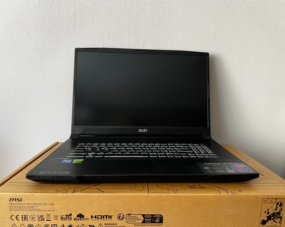 MSI Katana 17 / i7-13620H / RTX 4060 / 16GB / 1TB SSD / Ідеал