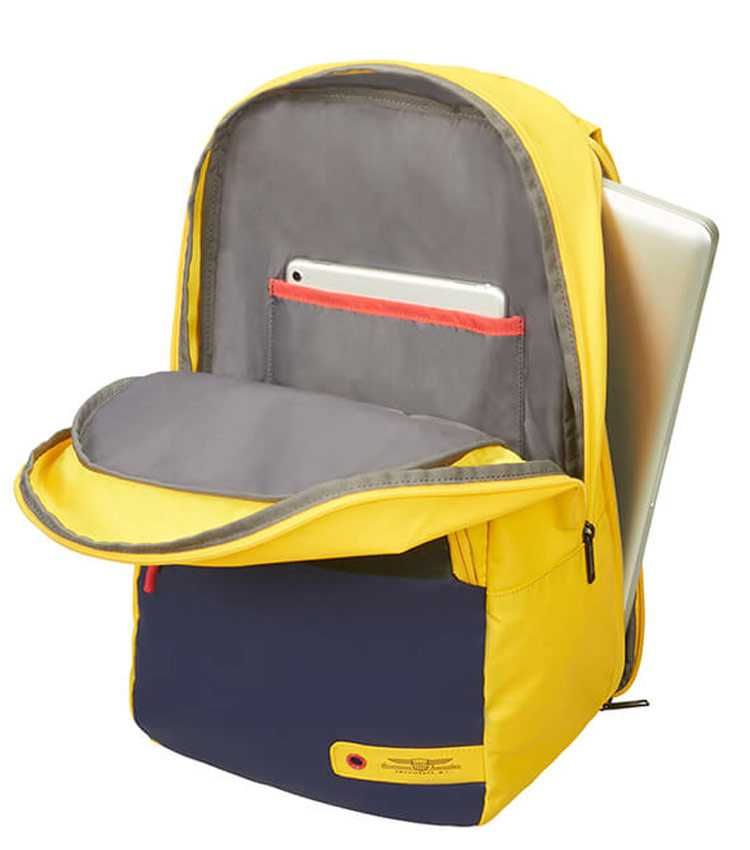 Plecak do notebooka American Tourister Samsonite 15,6" City Aim żółty