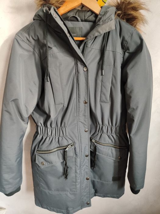 Натуральний пуховик парка  р S-M