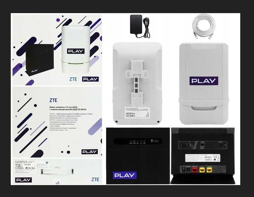 Router na kartę SIM z anteną zewnętrzną 5 GHZ LTE+ bez simlocka