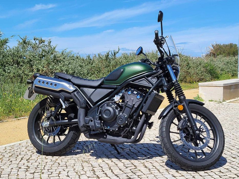 Honda CL 500 sob garantia