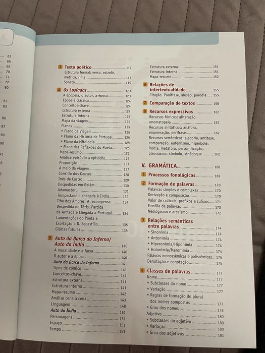 Livro de preparação de exame de português, 9 ano