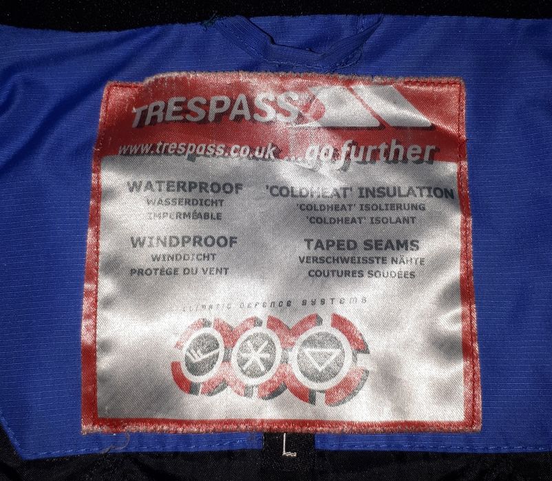 Куртка чоловіча лижна Trespass