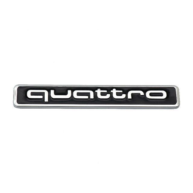 Simbolo Audi Quattro Emblema Traseiro Grelha Porta-malas A7 A8 Q5 Q7