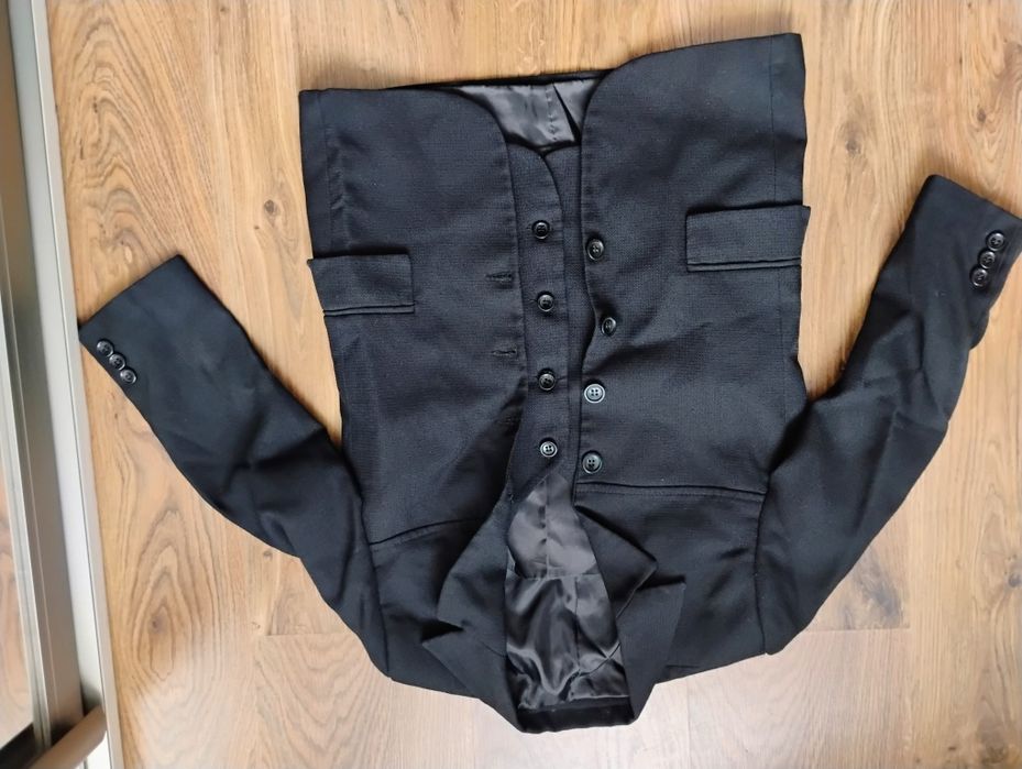 Marynarka dla chłopca kamizelka zestaw garnitur wesele chrzciny komuni