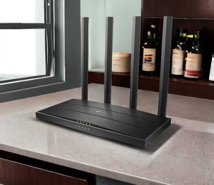 Nowoczesny Router TP-LINK Archer C6 V4 Ruter (WYPRZEDAŻ)