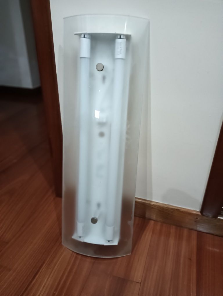 Suporte LED's cozinha teto