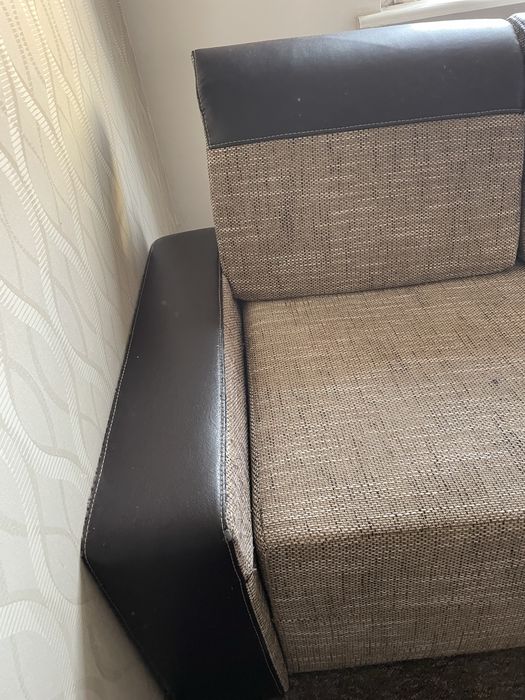 Rozkladana kanapa 240 x 90 pufy x2 gratis Poznan