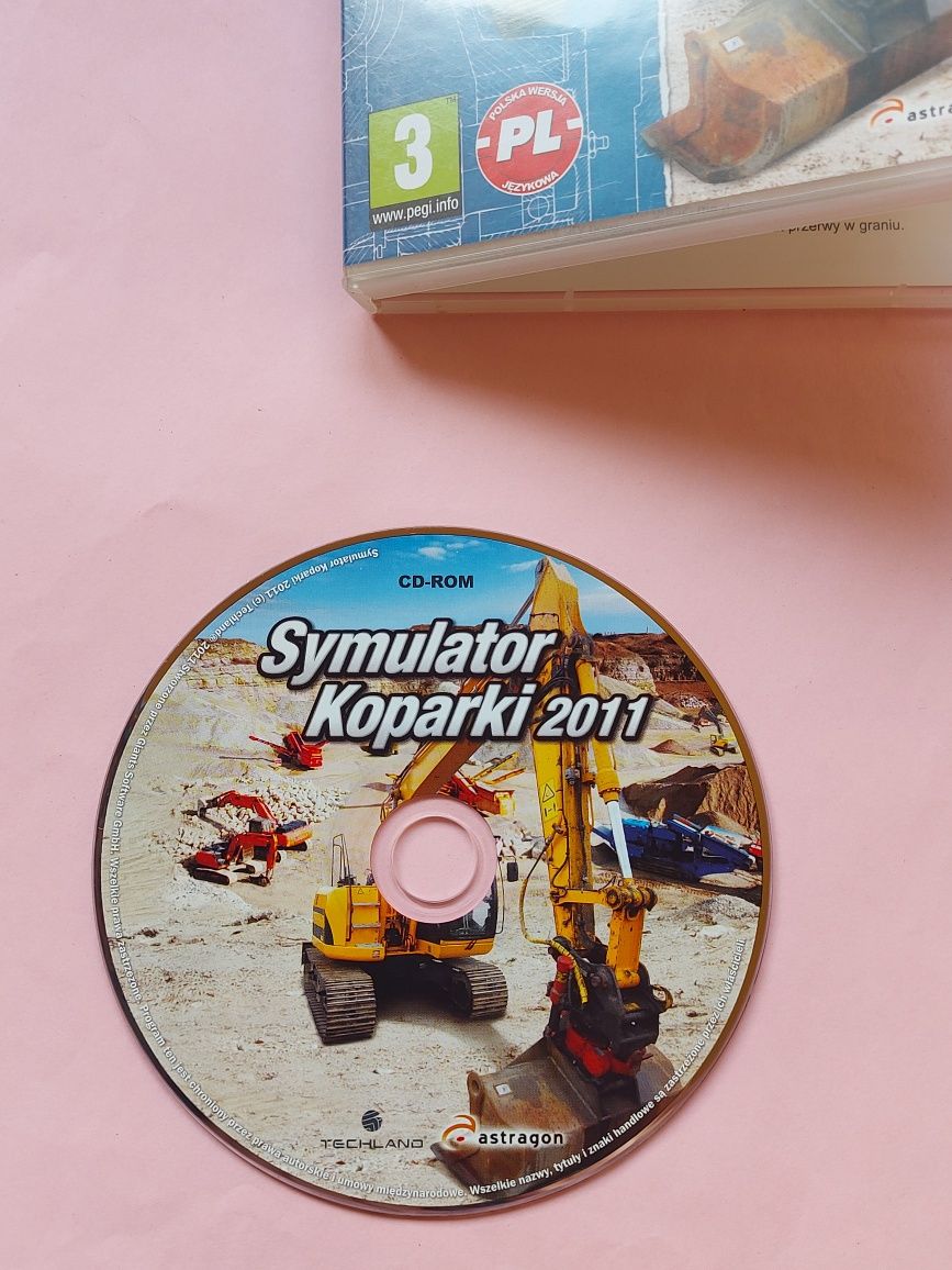 Gra DVD płyta Symulator Koparki 2011r/13r