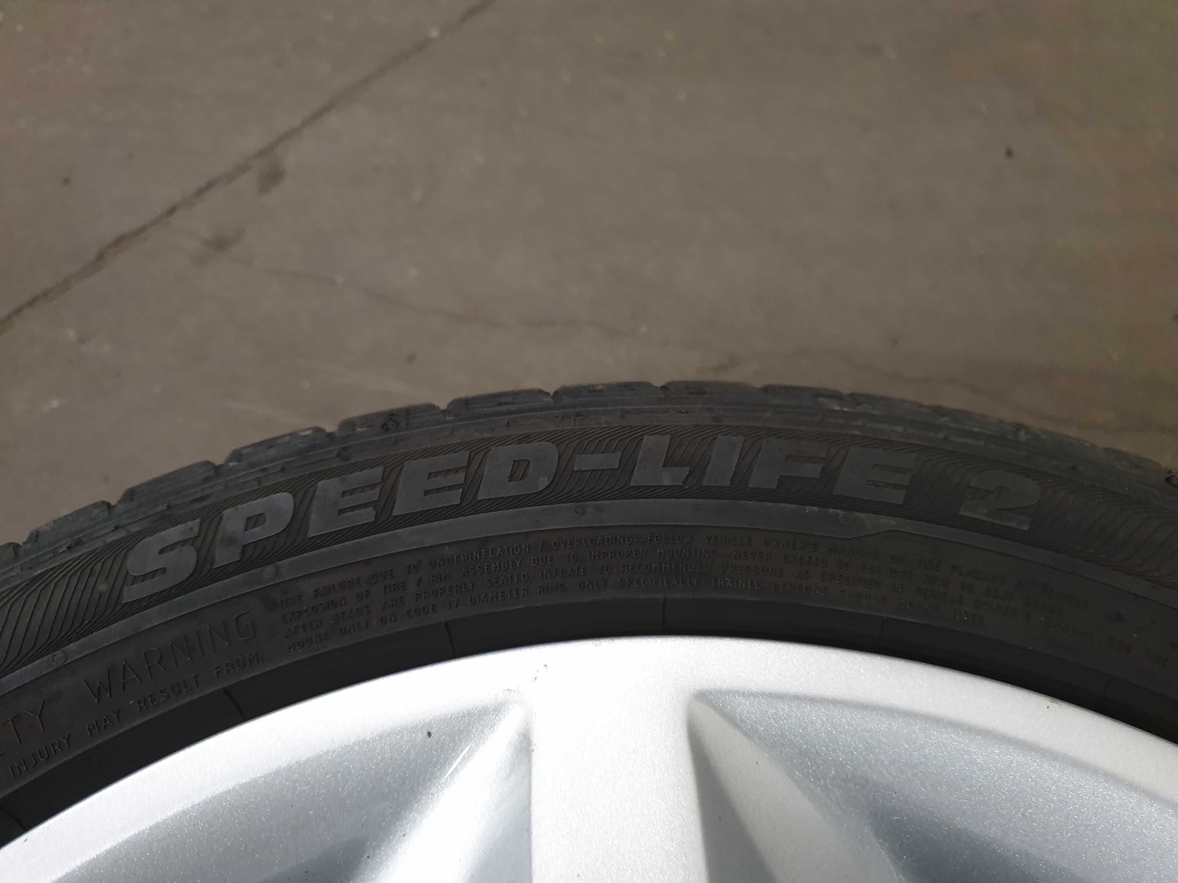 2 Szt 225/45 R17 91Y Semperit Speed-Life 2 - 7,20mm