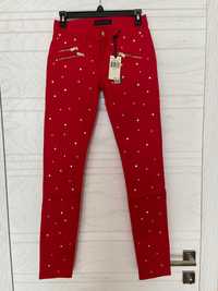 Красные нарядные джинсы Juicy Couture 25 оригинал