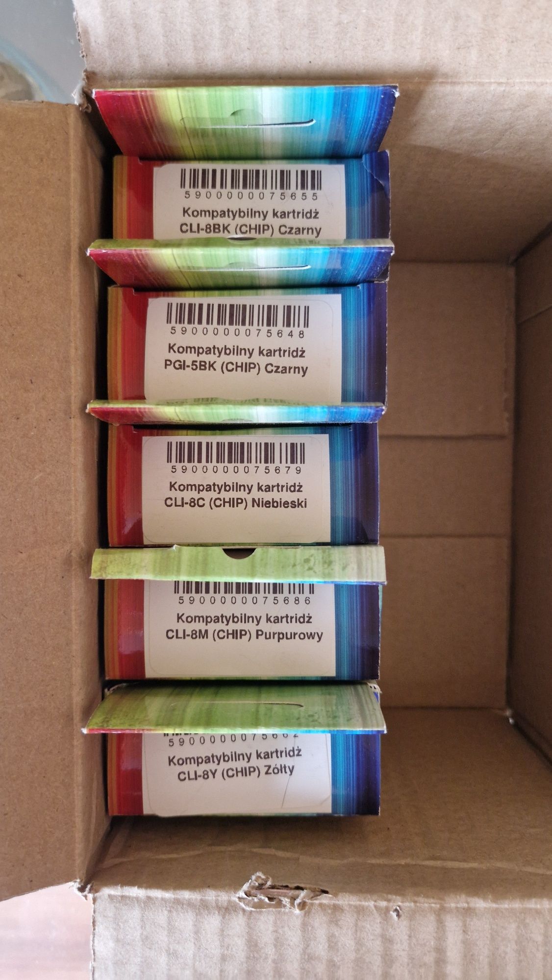 Tusz zamiennik CLI-8BK(CHIP) Czarny

Canon Pixma IP6600D
