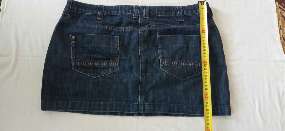 Спідниця міні, джинсова.