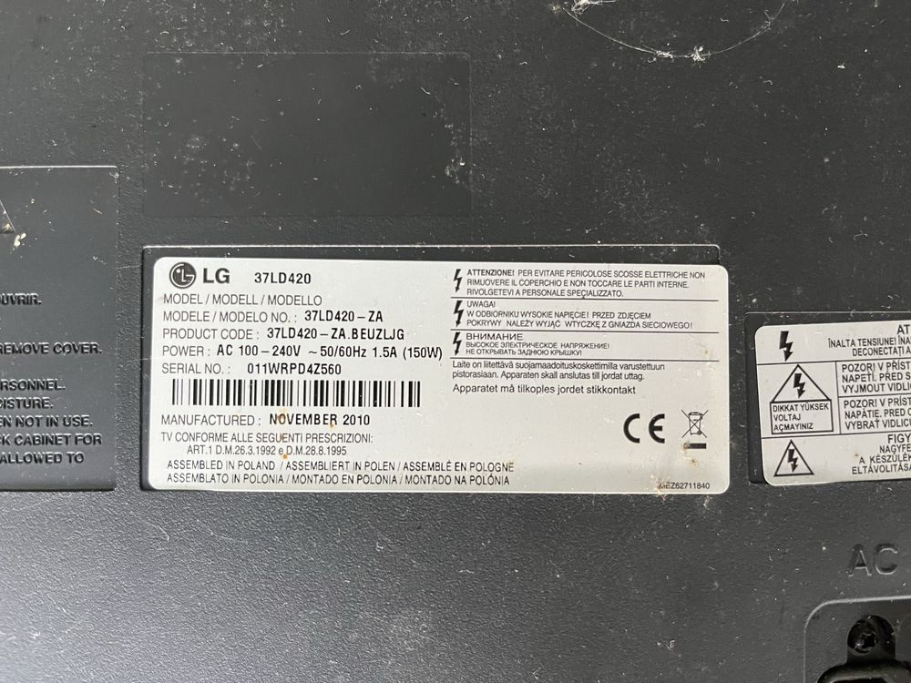 Main board para TV LG 32LD420