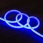 Neon Led Flex 360° niebieski, 10mb, 220V AC IP67 120diod/m