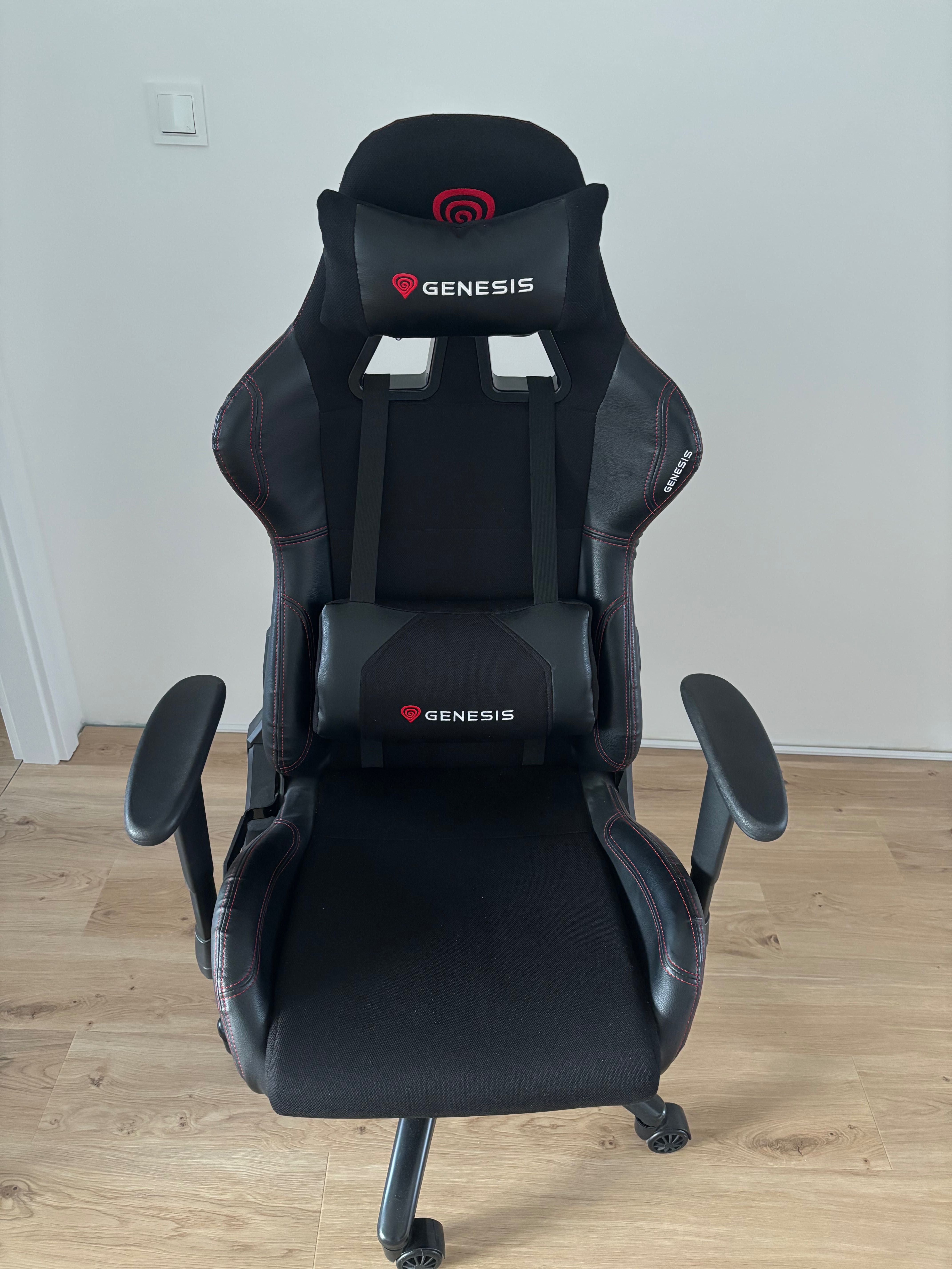 Fotel Genesis Gamingowy do pracy biurowej i grania