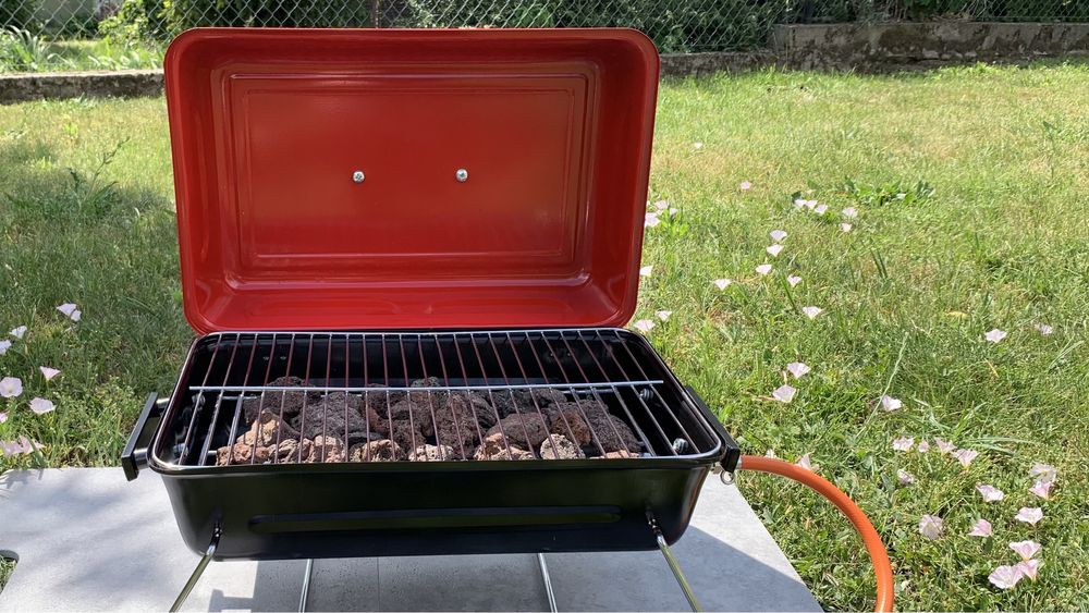 Grill gazowy turystyczny - Extra Cena