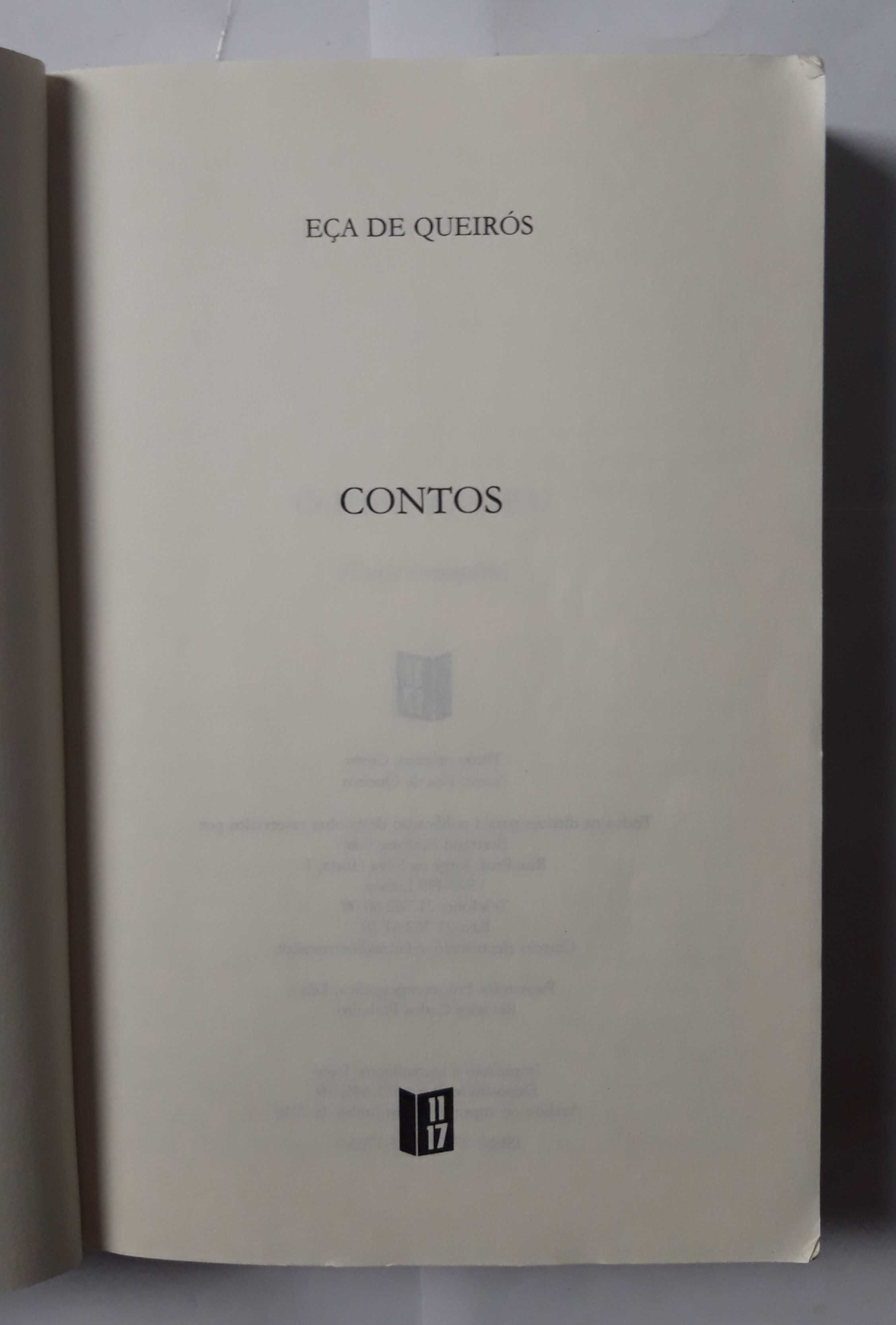 Livro -REF: PAR1 -  Eça de Queirós - Contos