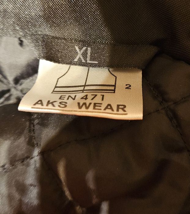 Profesjonalny Kombinezon ocieplany ostrzegawczy XL