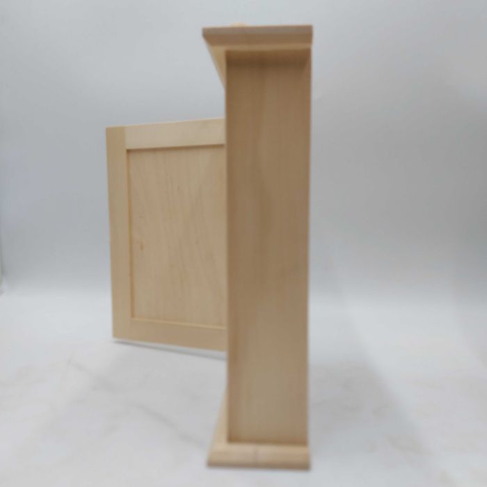 Szafka na Klucze do Domu Dekoracja do Przedpokoju Drewniana